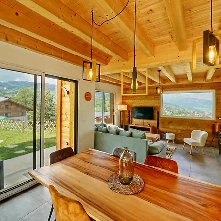 Chalet Magnifique Neuf 8 Pers, 800 M Telecabine Princesse Megeve *